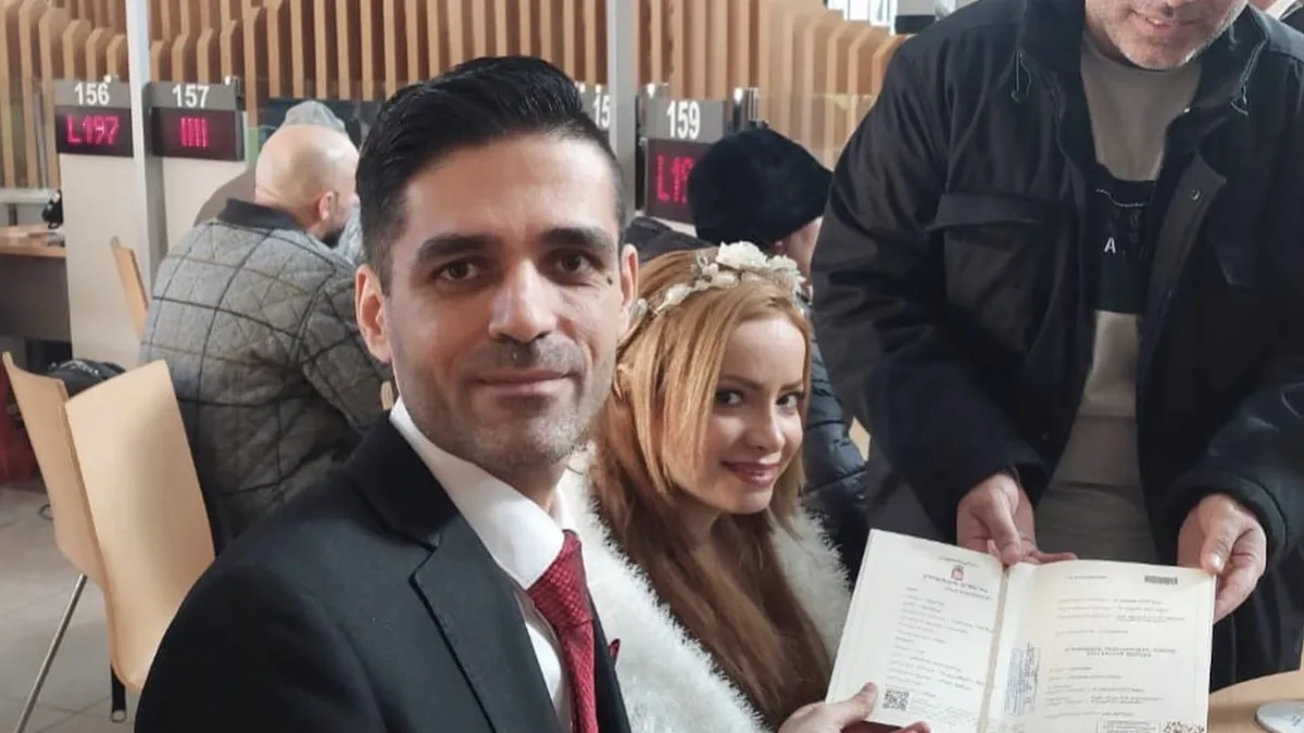 زوجین بین‌المللی در حال ثبت ازدواج در تفلیس