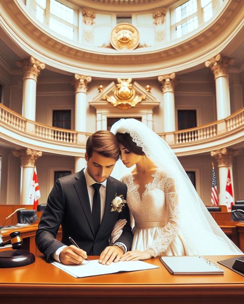 روند ثبت ازدواج بین المللی در گرجستان